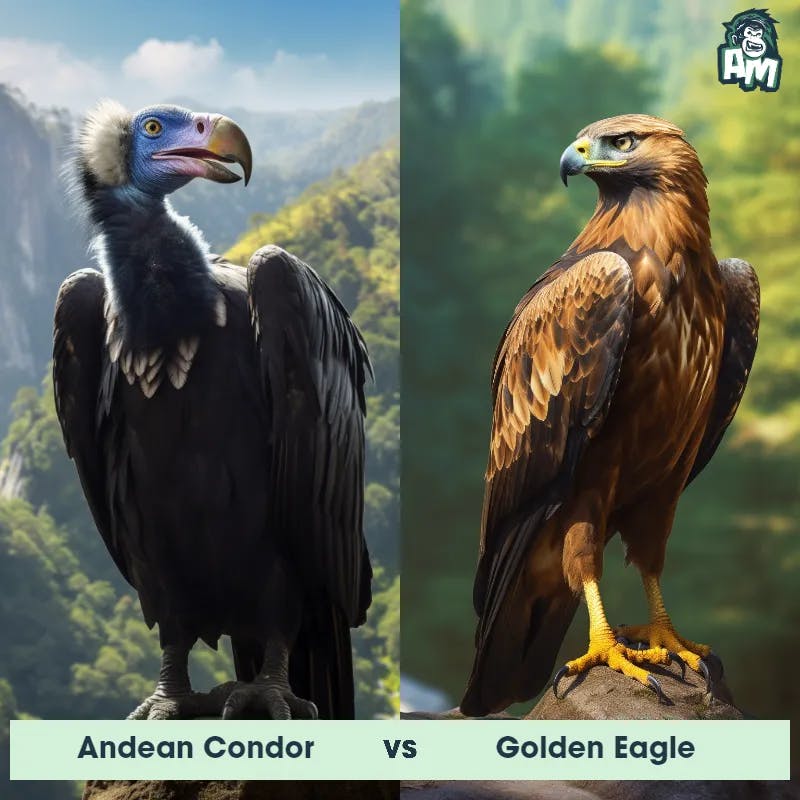 Andean Condor vs Golden Eagle - Animal Matchup