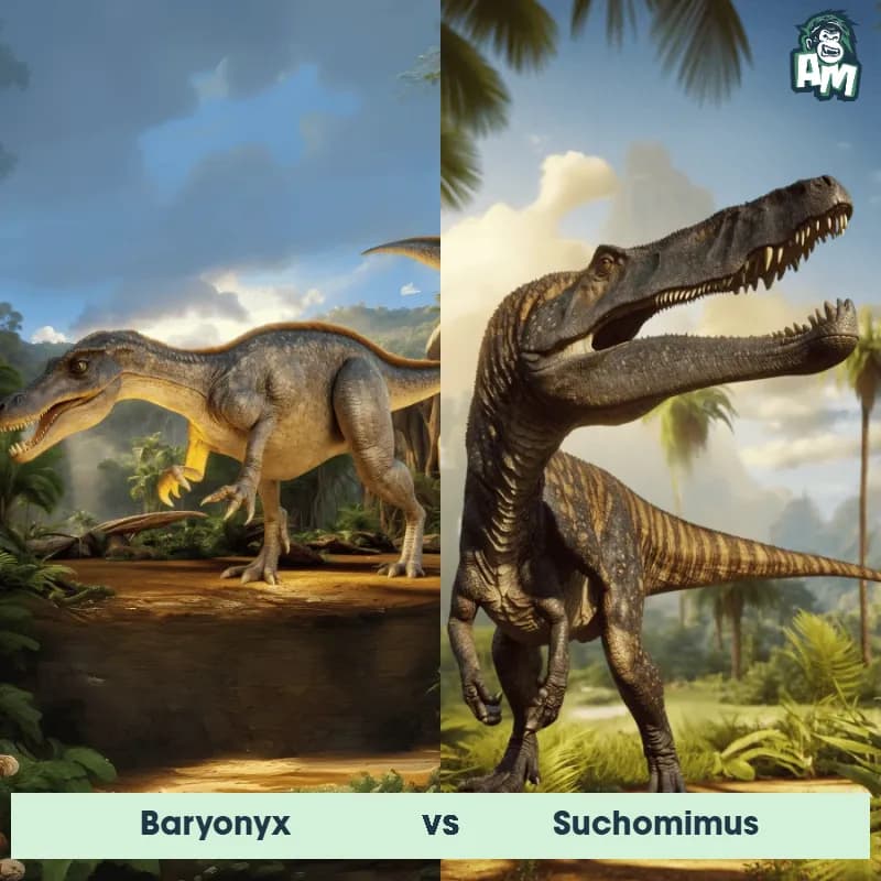 Baryonyx vs Suchomimus - Animal Matchup