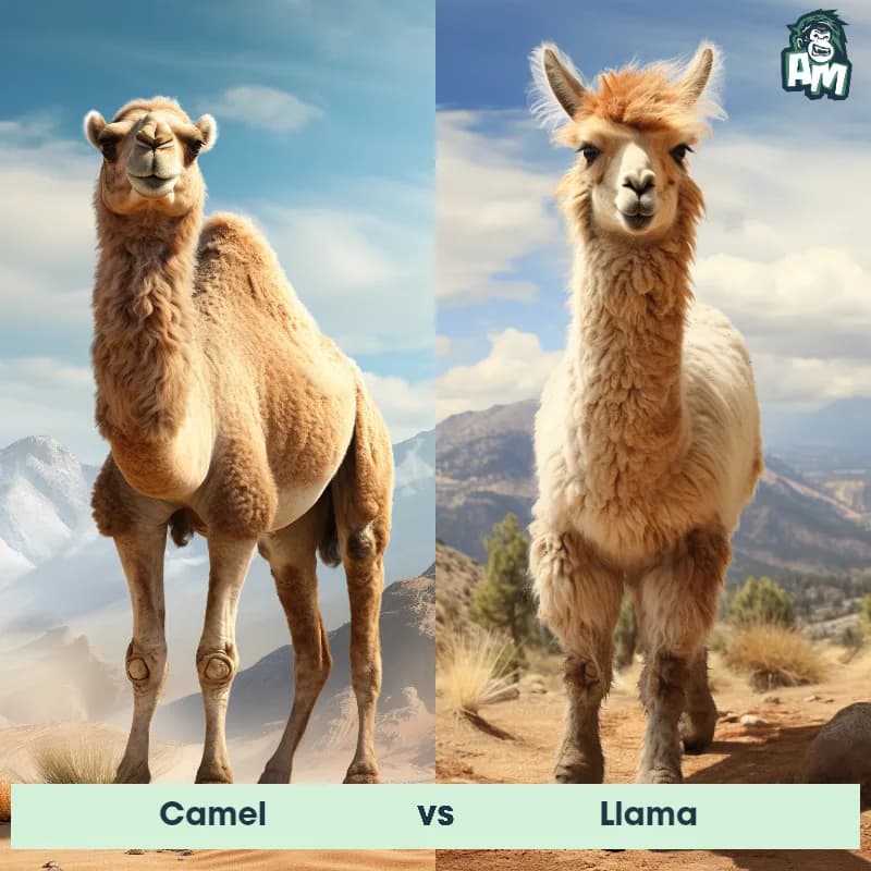 Camel vs llama - Animal Matchup