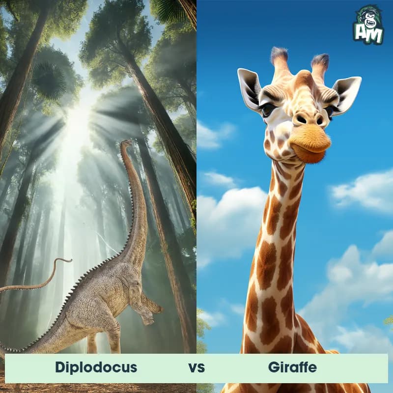 Diplodocus vs Giraffe - Animal Matchup