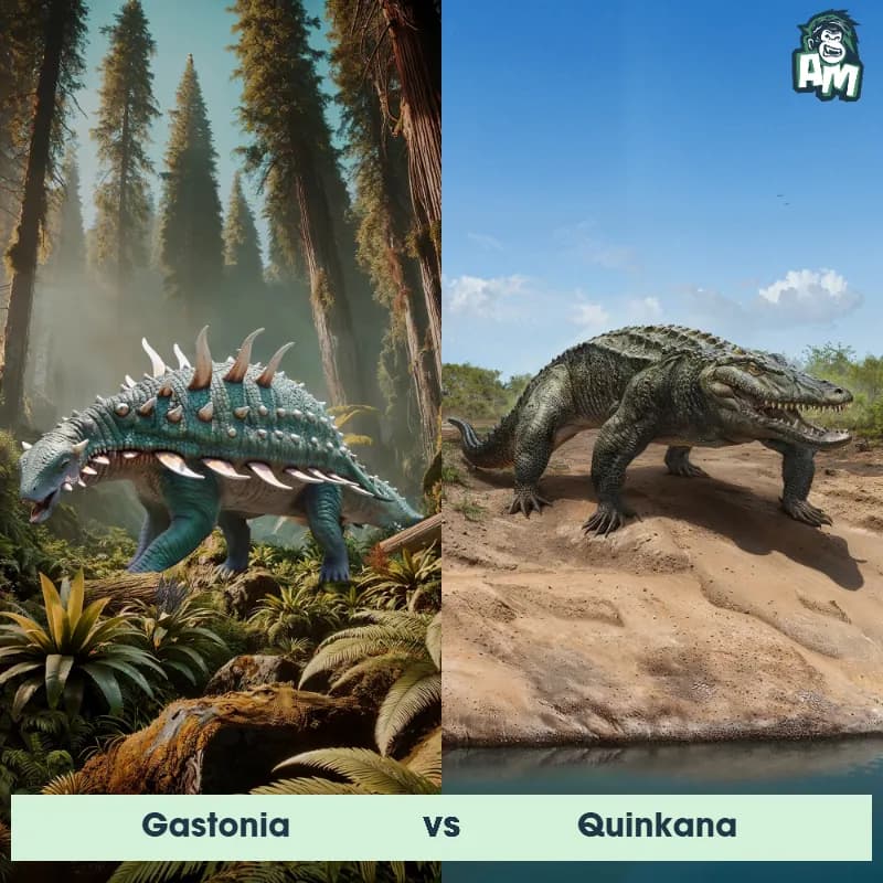 Gastonia vs Quinkana - Animal Matchup