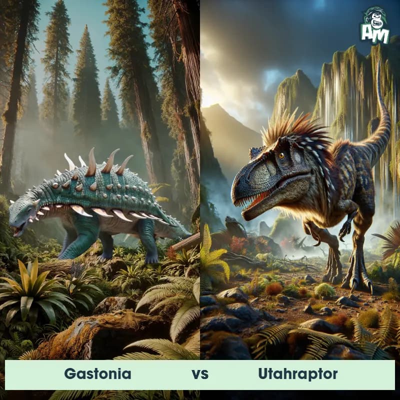 Gastonia vs Utahraptor - Animal Matchup