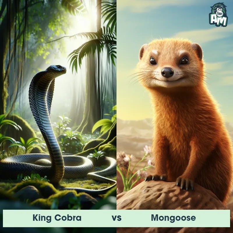 King Cobra vs Mongoose - Animal Matchup