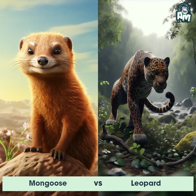 Mongoose vs Leopard - Animal Matchup