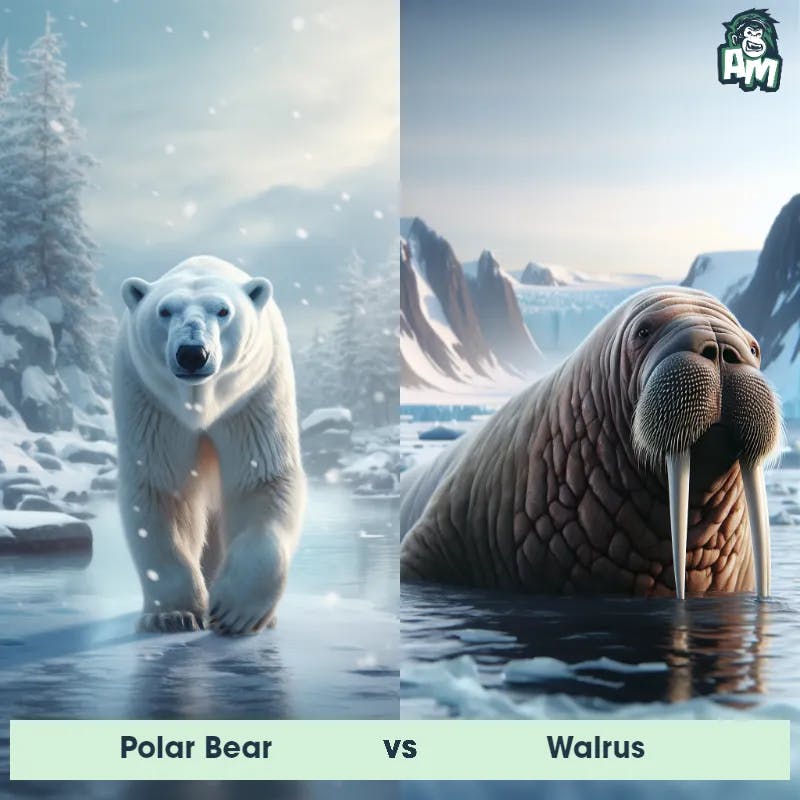 Polar Bear vs Walrus - Animal Matchup