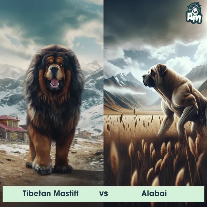Tibetan Mastiff vs Alabai - Animal Matchup