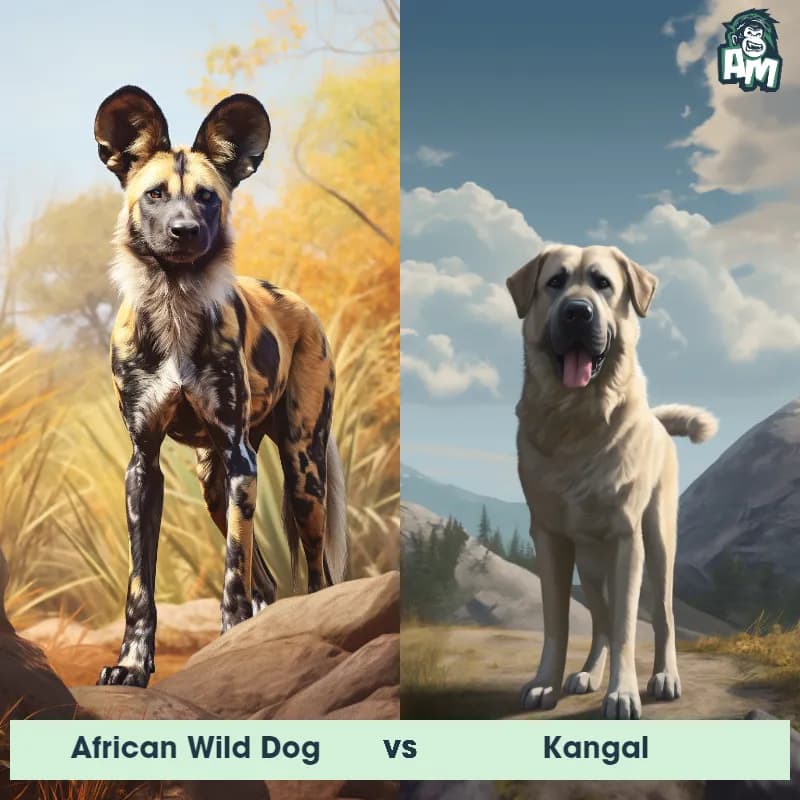 African Wild Dog vs Kangal - Animal Matchup African Wild Dog vs Kangal - Animal Matchup