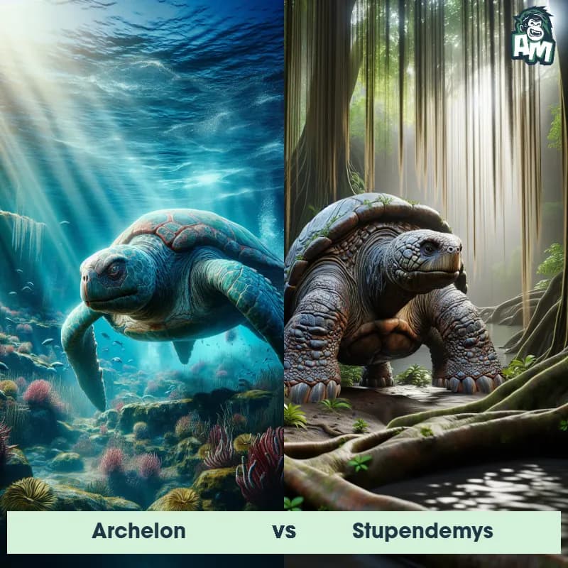 Archelon vs Stupendemys - Animal Matchup Archelon vs Stupendemys - Animal Matchup
