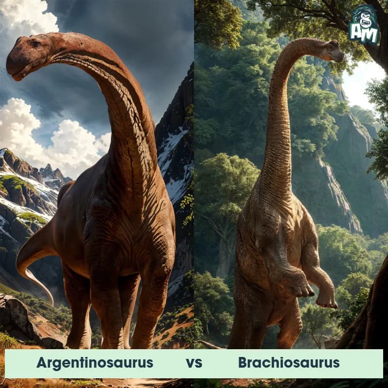 Argentinosaurus vs Brachiosaurus - Animal Matchup Argentinosaurus vs Brachiosaurus - Animal Matchup