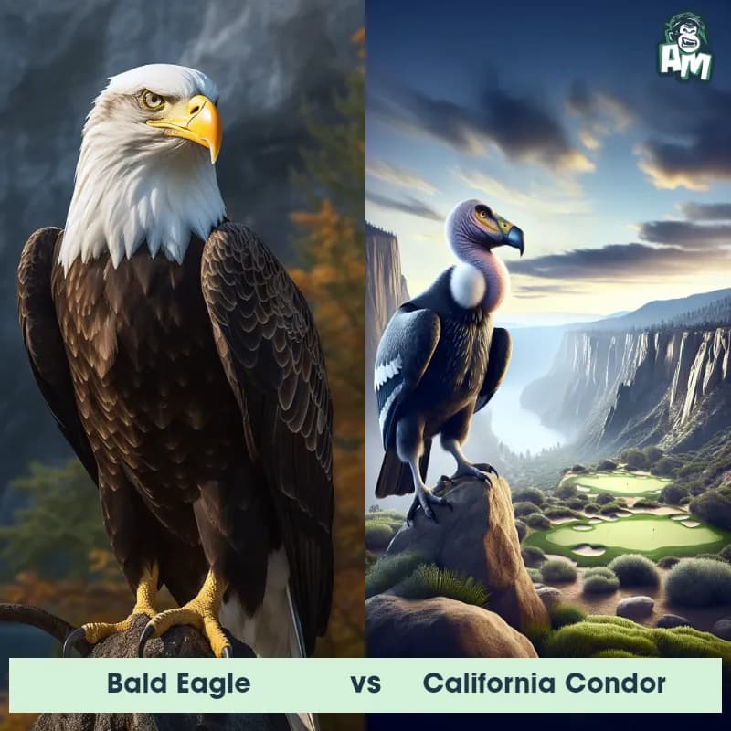 Bald Eagle vs California Condor - Animal Matchup Bald Eagle vs California Condor - Animal Matchup