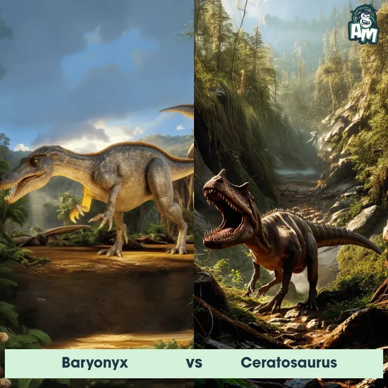 Baryonyx vs Ceratosaurus - Animal Matchup Baryonyx vs Ceratosaurus - Animal Matchup
