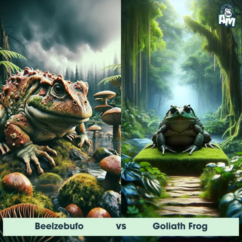 Beelzebufo vs Goliath Frog - Animal Matchup Beelzebufo vs Goliath Frog - Animal Matchup