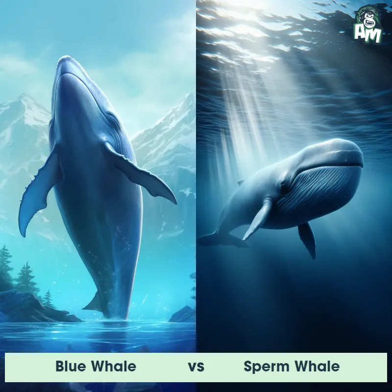 Blue Whale vs Sperm Whale - Animal Matchup Blue Whale vs Sperm Whale - Animal Matchup