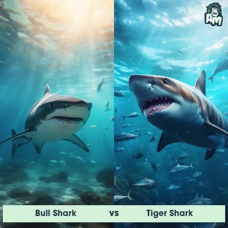 Bull Shark vs Tiger Shark - Animal Matchup Bull Shark vs Tiger Shark - Animal Matchup