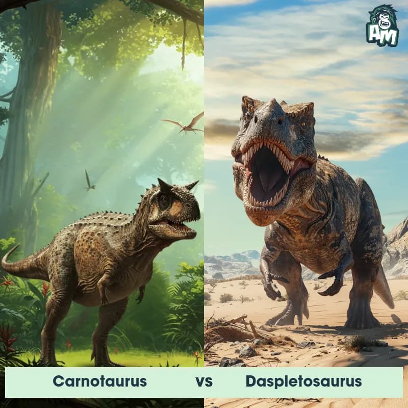Carnotaurus vs Daspletosaurus - Animal Matchup Carnotaurus vs Daspletosaurus - Animal Matchup
