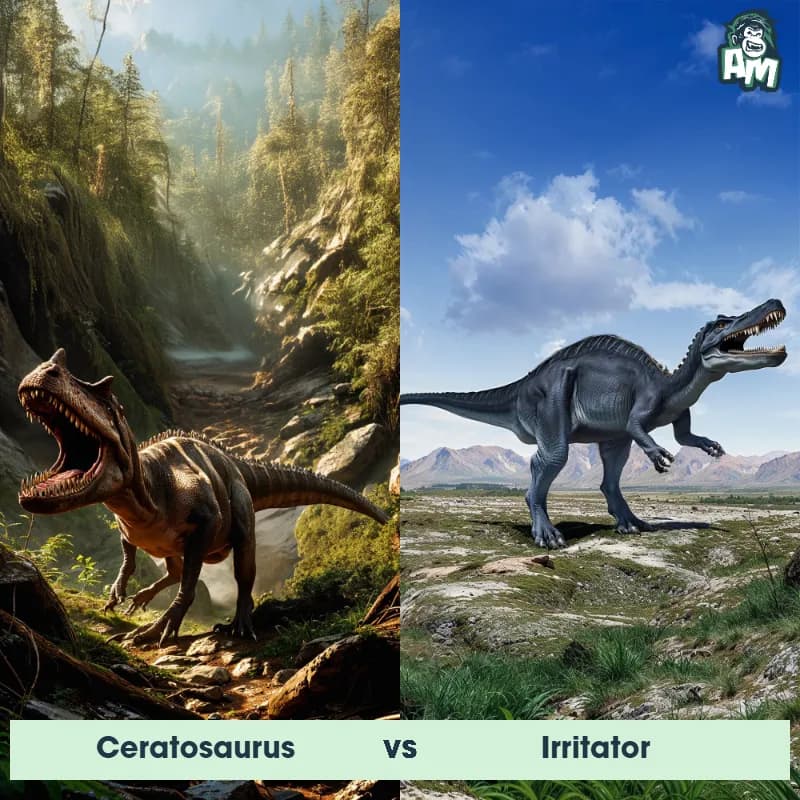 Ceratosaurus vs Irritator - Animal Matchup Ceratosaurus vs Irritator - Animal Matchup