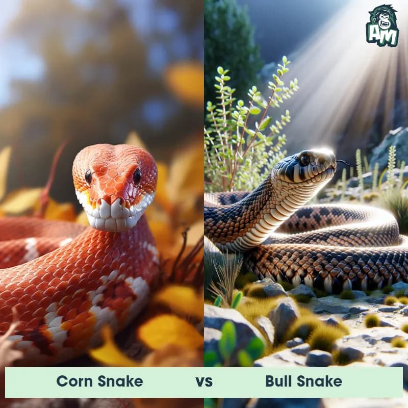 Corn Snake vs Bull Snake - Animal Matchup Corn Snake vs Bull Snake - Animal Matchup