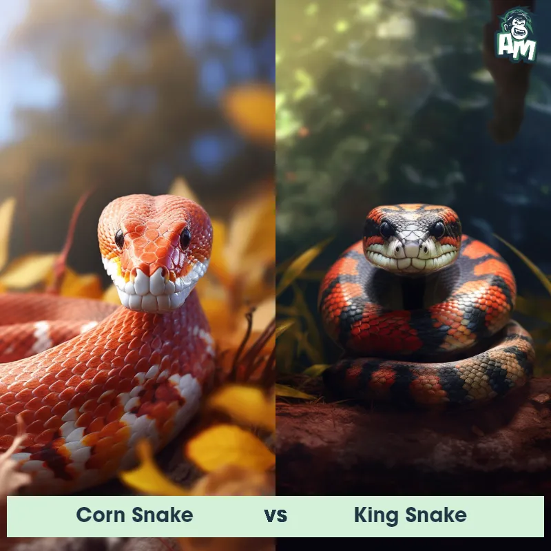 Corn Snake vs King Snake - Animal Matchup Corn Snake vs King Snake - Animal Matchup