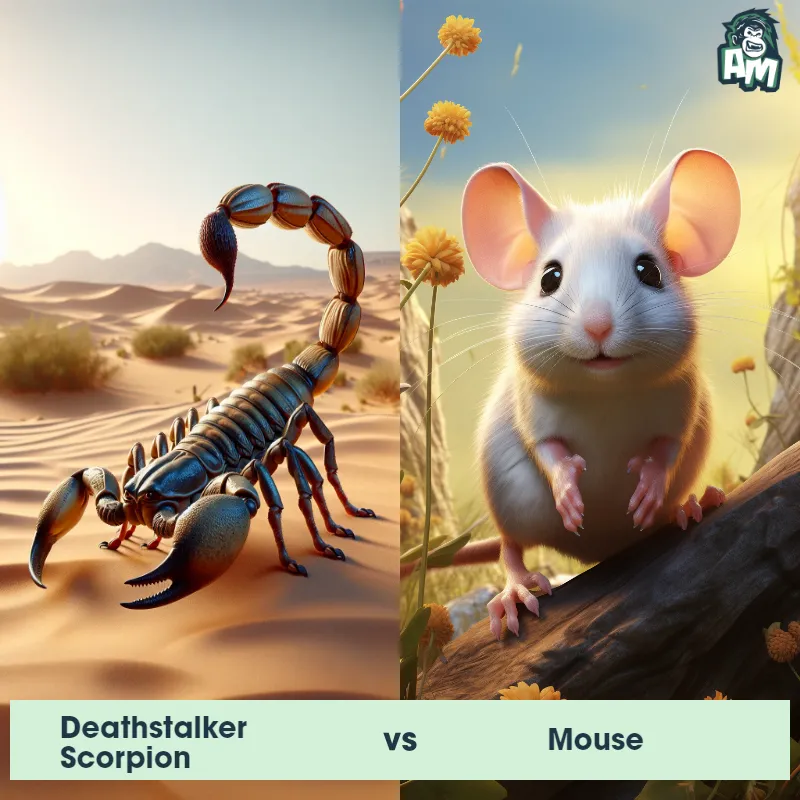 Deathstalker Scorpion vs Mouse - Animal Matchup Deathstalker Scorpion vs Mouse - Animal Matchup
