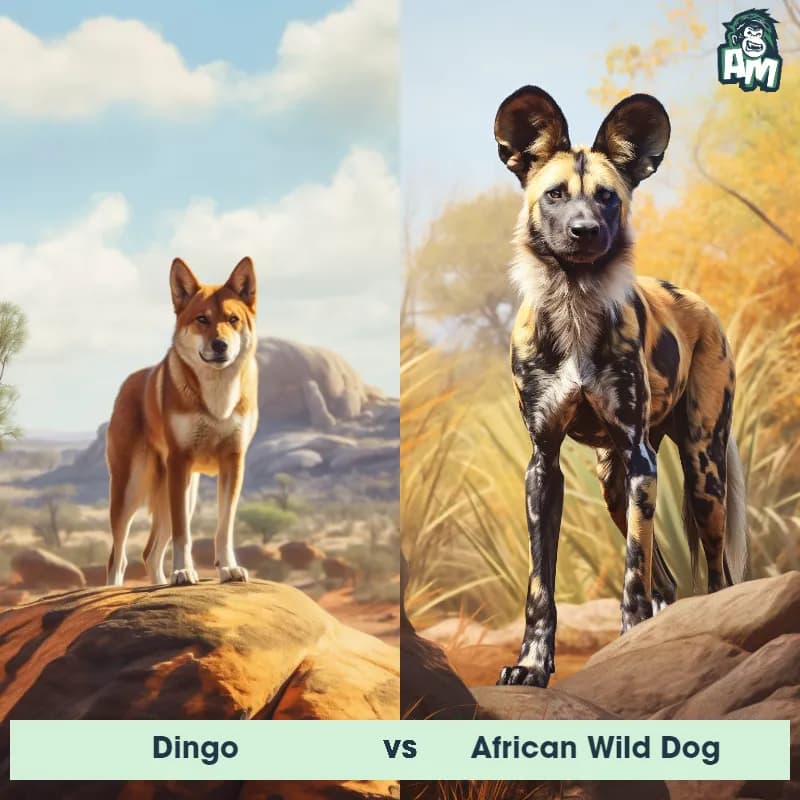 Dingo vs African Wild Dog - Animal Matchup Dingo vs African Wild Dog - Animal Matchup