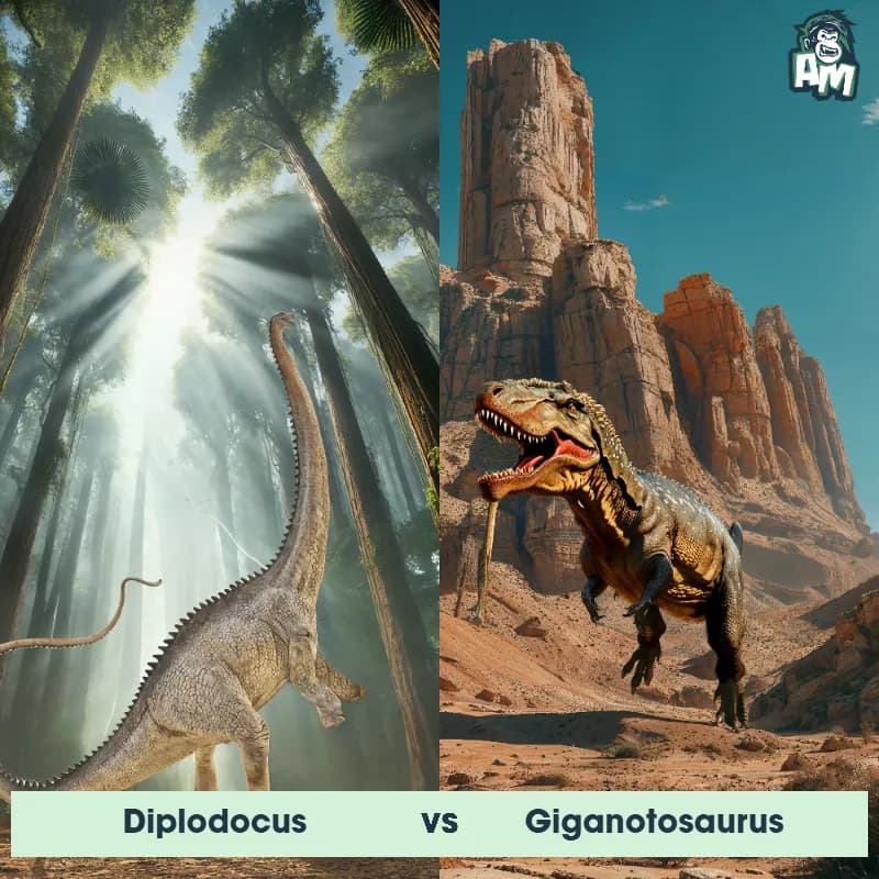 Diplodocus vs Giganotosaurus - Animal Matchup Diplodocus vs Giganotosaurus - Animal Matchup