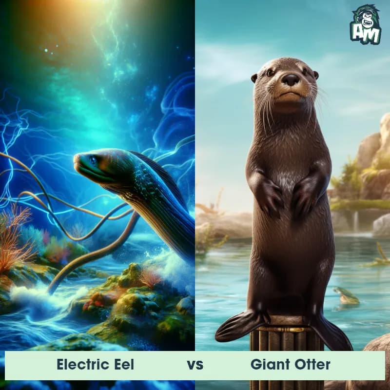 Electric Eel vs Giant Otter - Animal Matchup Electric Eel vs Giant Otter - Animal Matchup