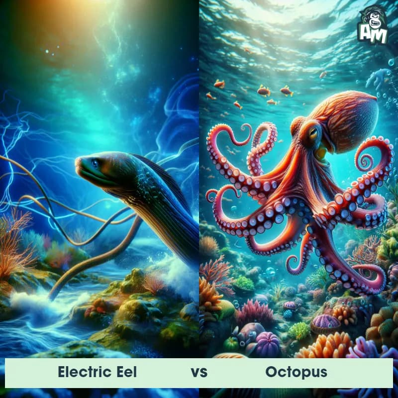 Electric Eel vs Octopus - Animal Matchup Electric Eel vs Octopus - Animal Matchup