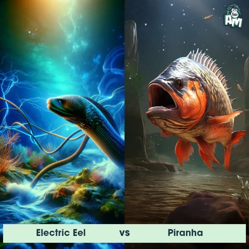 Electric Eel vs Piranha - Animal Matchup Electric Eel vs Piranha - Animal Matchup