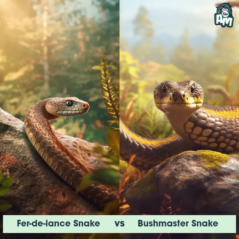 Fer-De-Lance Snake vs Bushmaster Snake - Animal Matchup Fer-De-Lance Snake vs Bushmaster Snake - Animal Matchup