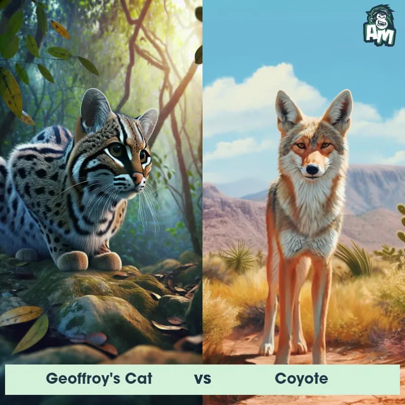 Geoffroy's Cat vs Coyote - Animal Matchup Geoffroy's Cat vs Coyote - Animal Matchup