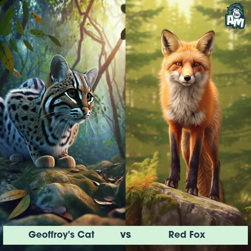 Geoffroy's Cat vs Red Fox - Animal Matchup Geoffroy's Cat vs Red Fox - Animal Matchup