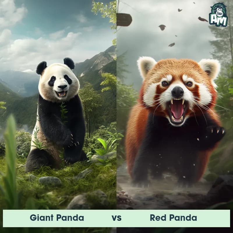 Giant Panda vs Red Panda - Animal Matchup Giant Panda vs Red Panda - Animal Matchup