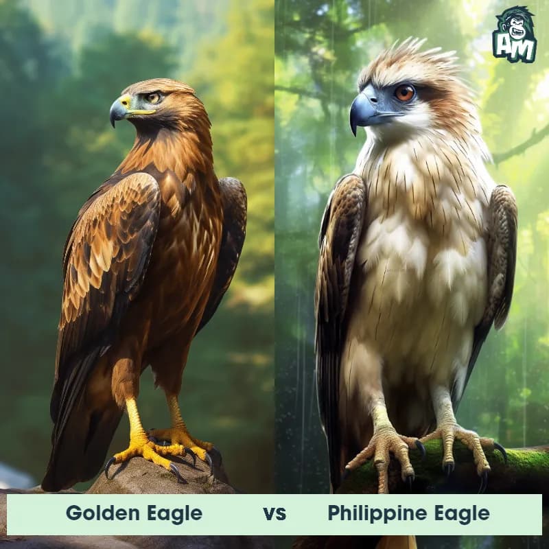Golden Eagle vs Philippine Eagle - Animal Matchup Golden Eagle vs Philippine Eagle - Animal Matchup