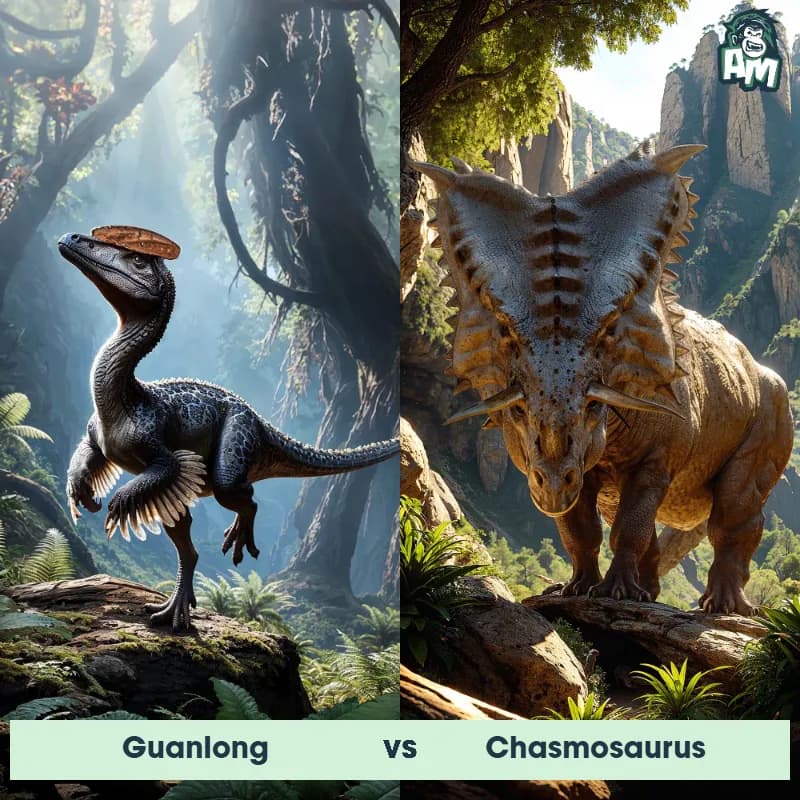 Guanlong vs Chasmosaurus - Animal Matchup Guanlong vs Chasmosaurus - Animal Matchup