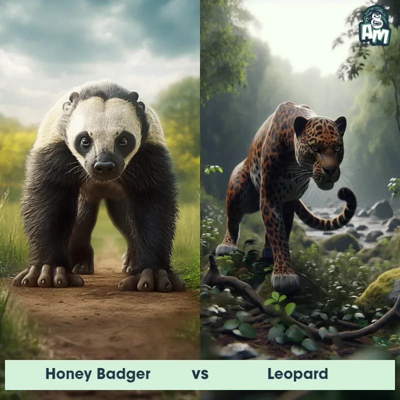 Honey Badger vs Leopard - Animal Matchup Honey Badger vs Leopard - Animal Matchup