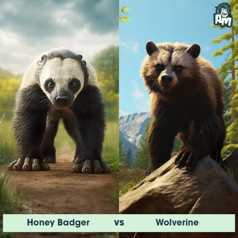 Honey Badger vs Wolverine - Animal Matchup Honey Badger vs Wolverine - Animal Matchup