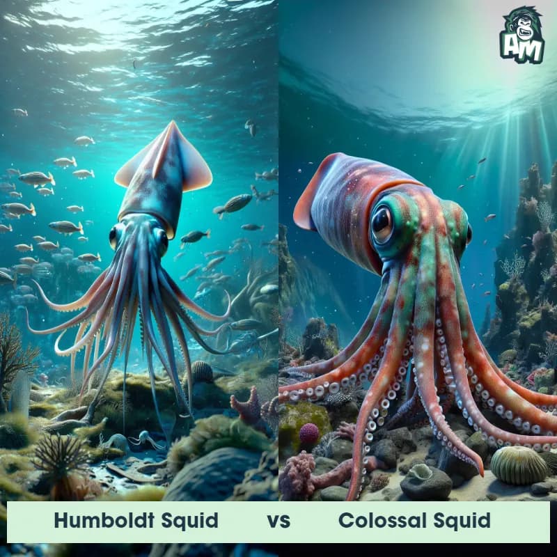 Humboldt Squid vs Colossal Squid - Animal Matchup Humboldt Squid vs Colossal Squid - Animal Matchup