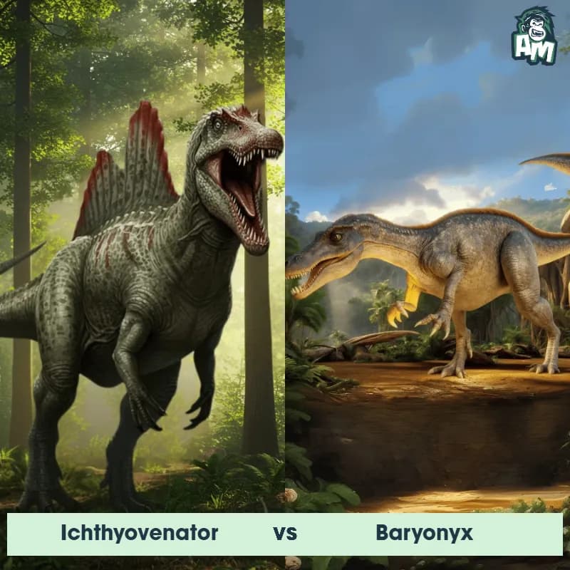 Ichthyovenator vs Baryonyx - Animal Matchup Ichthyovenator vs Baryonyx - Animal Matchup