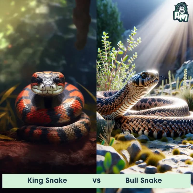 King Snake vs Bull Snake - Animal Matchup King Snake vs Bull Snake - Animal Matchup