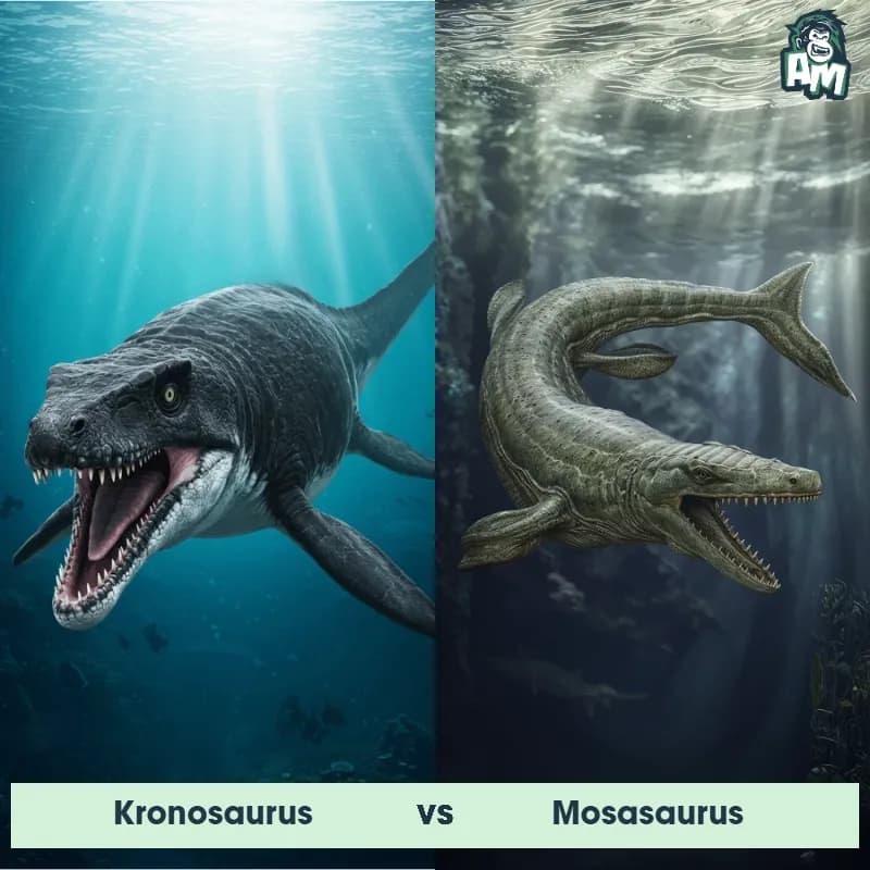 Kronosaurus vs Mosasaurus - Animal Matchup Kronosaurus vs Mosasaurus - Animal Matchup