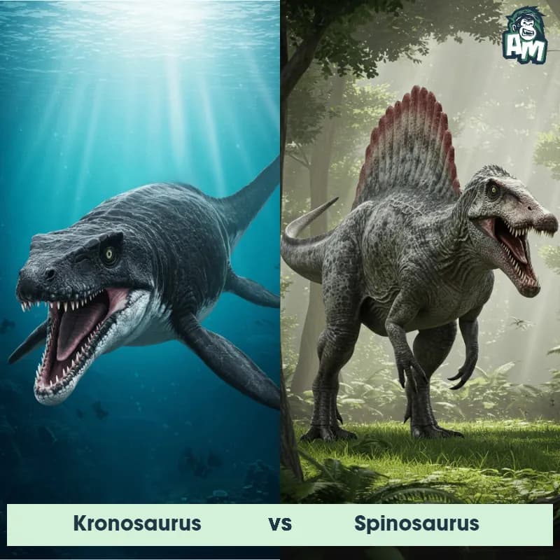 Kronosaurus vs Spinosaurus - Animal Matchup Kronosaurus vs Spinosaurus - Animal Matchup