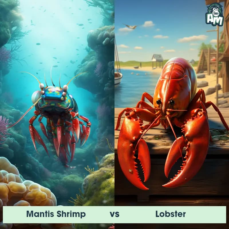 Mantis Shrimp vs Lobster - Animal Matchup Mantis Shrimp vs Lobster - Animal Matchup