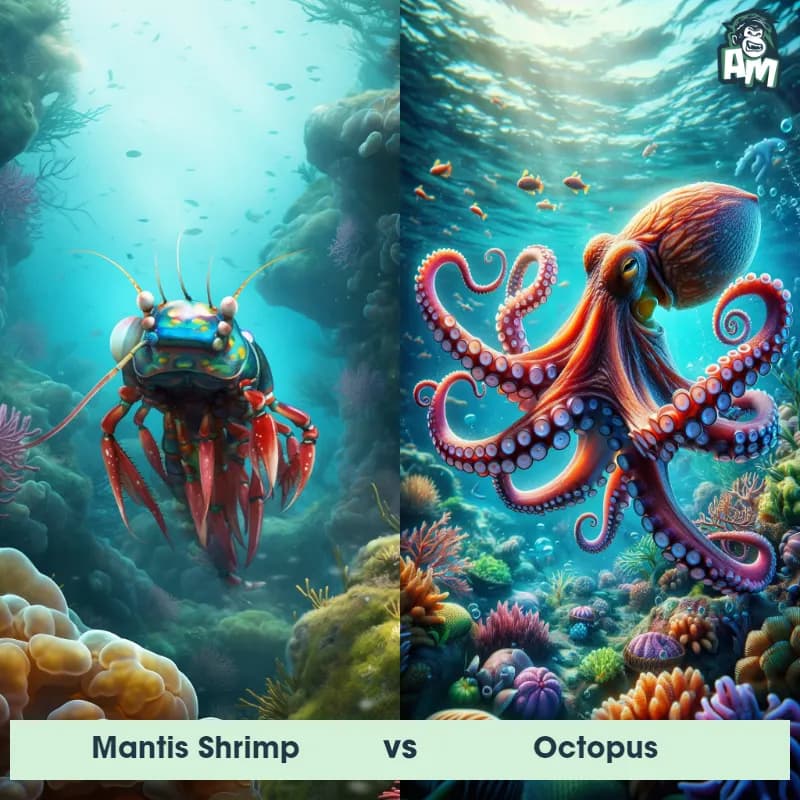 Mantis Shrimp vs Octopus - Animal Matchup Mantis Shrimp vs Octopus - Animal Matchup