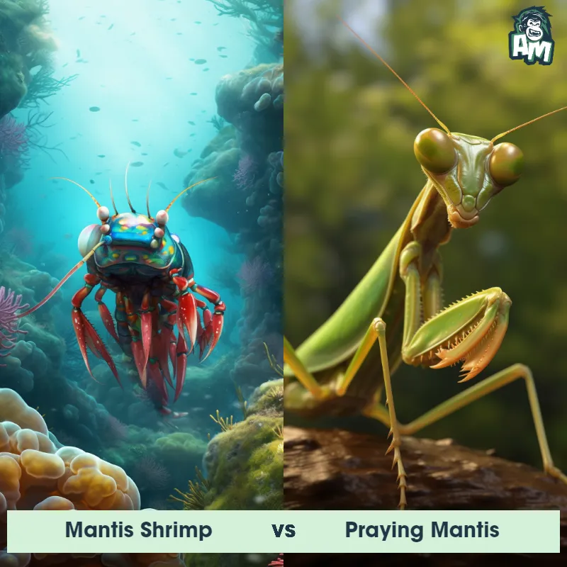 Mantis Shrimp vs Praying Mantis - Animal Matchup Mantis Shrimp vs Praying Mantis - Animal Matchup