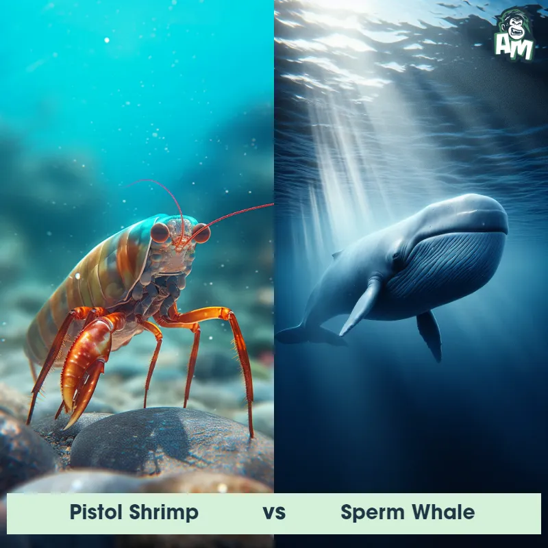 Pistol Shrimp vs Sperm Whale - Animal Matchup Pistol Shrimp vs Sperm Whale - Animal Matchup