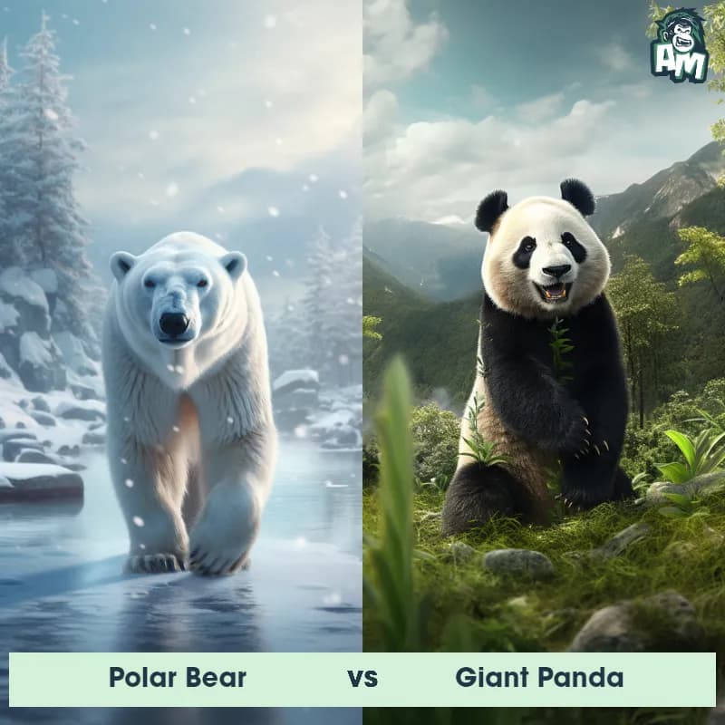Polar Bear vs Giant Panda - Animal Matchup Polar Bear vs Giant Panda - Animal Matchup