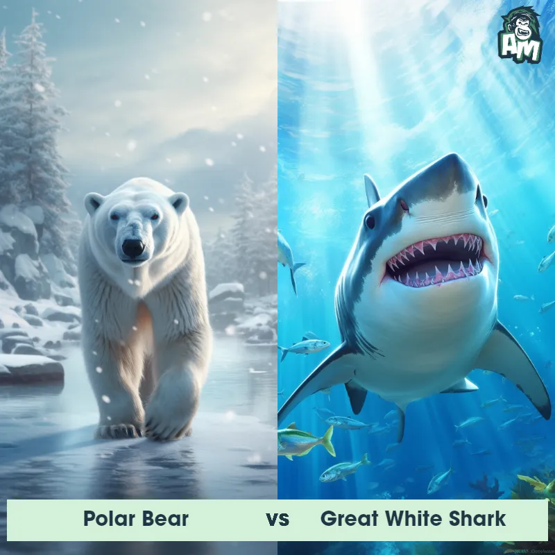 Polar Bear vs Great White Shark - Animal Matchup Polar Bear vs Great White Shark - Animal Matchup