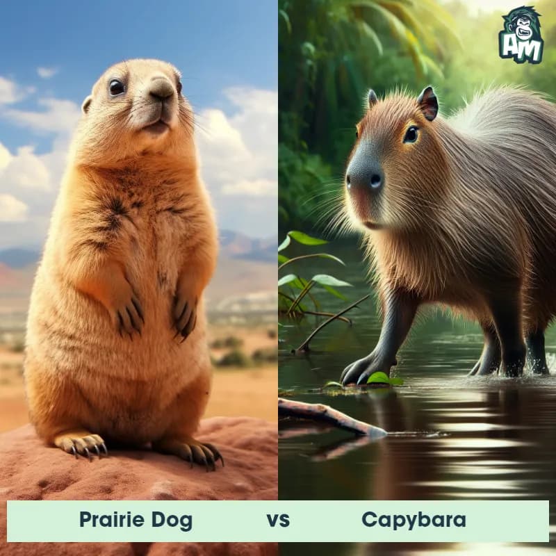 Prairie Dog vs Capybara - Animal Matchup Prairie Dog vs Capybara - Animal Matchup