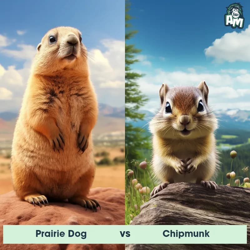 Prairie Dog vs Chipmunk - Animal Matchup Prairie Dog vs Chipmunk - Animal Matchup