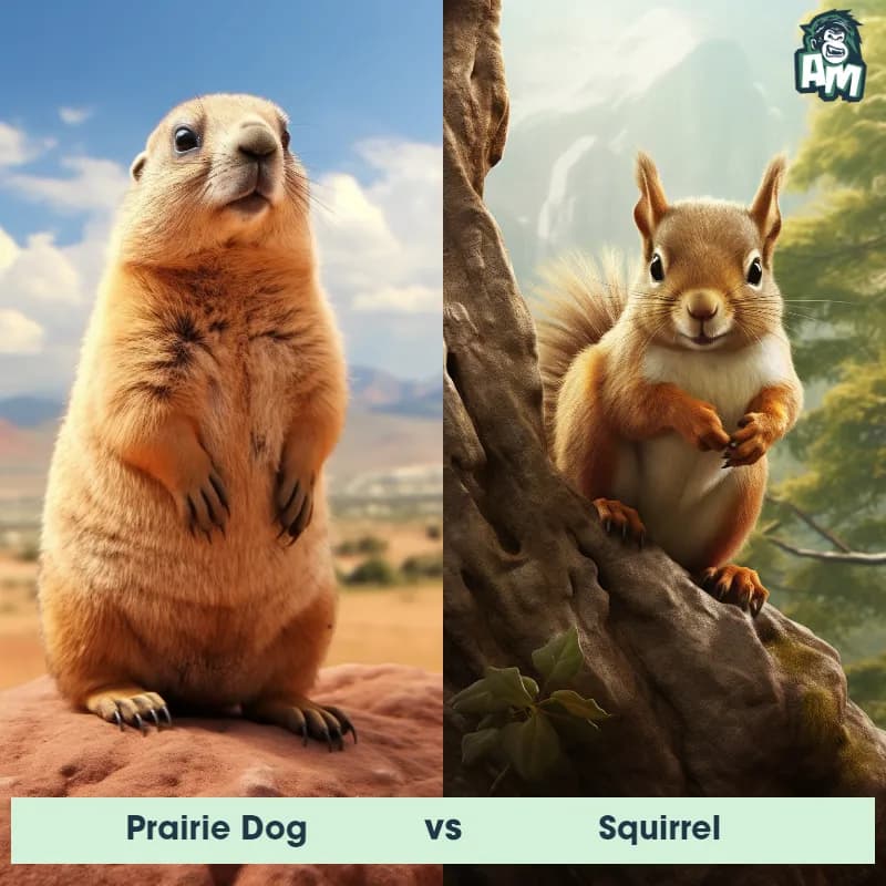 Prairie Dog vs Squirrel - Animal Matchup Prairie Dog vs Squirrel - Animal Matchup